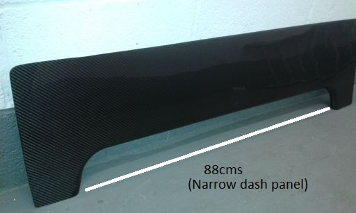 Carbon fibre dashboard panel Kit Car