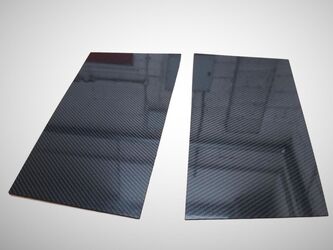 carbon fibre Kit car arch cover panels